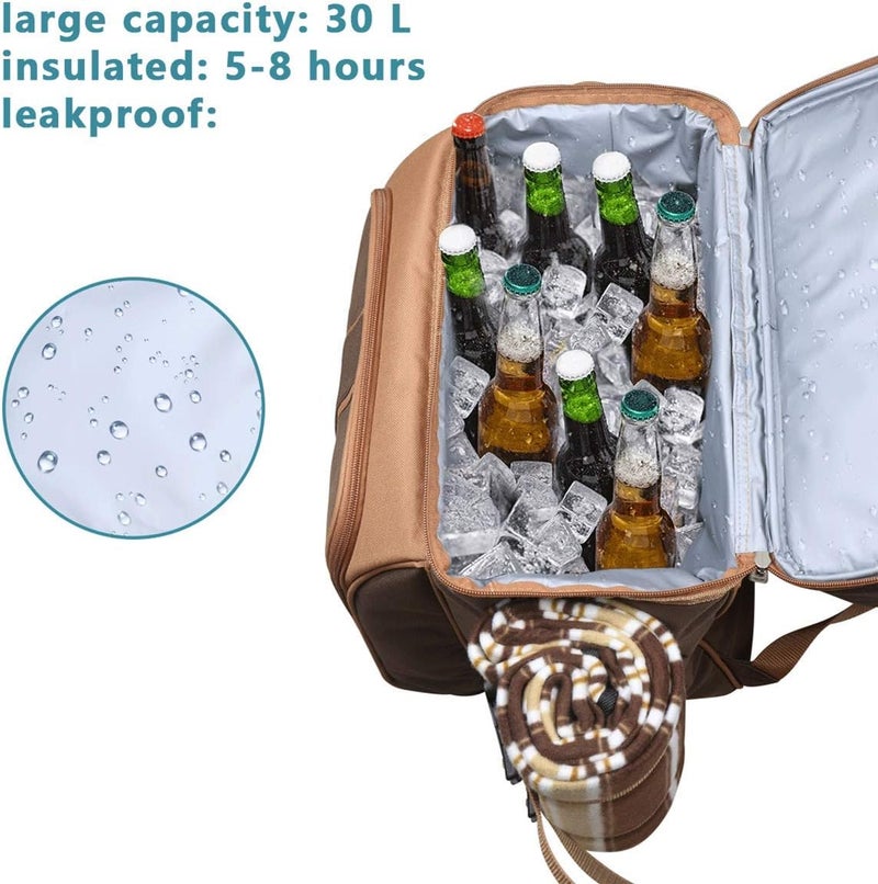 Hap Tim Picnic Backpack Cooler for 2 - Image 3
